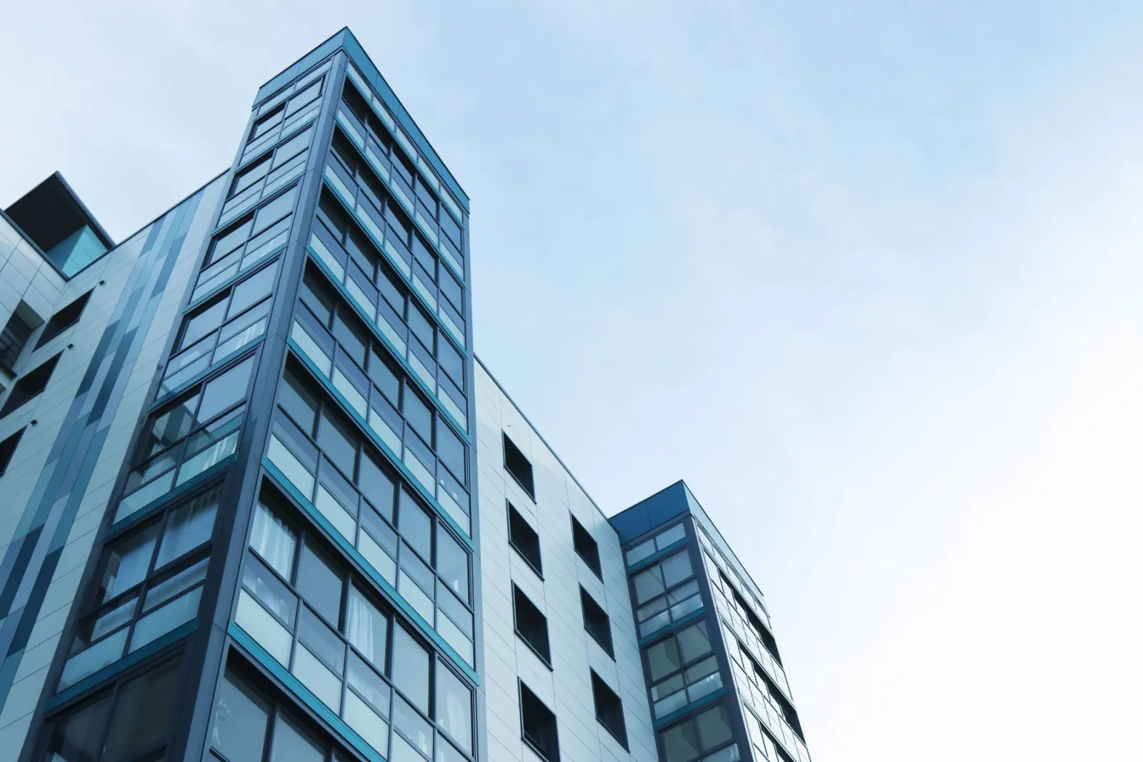 Modern office building façade